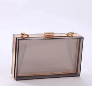 ✨ Glam Acrylic Crossbody Evening Purse – Stylish & Chic