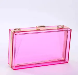 ✨ Glam Acrylic Crossbody Evening Purse – Stylish & Chic
