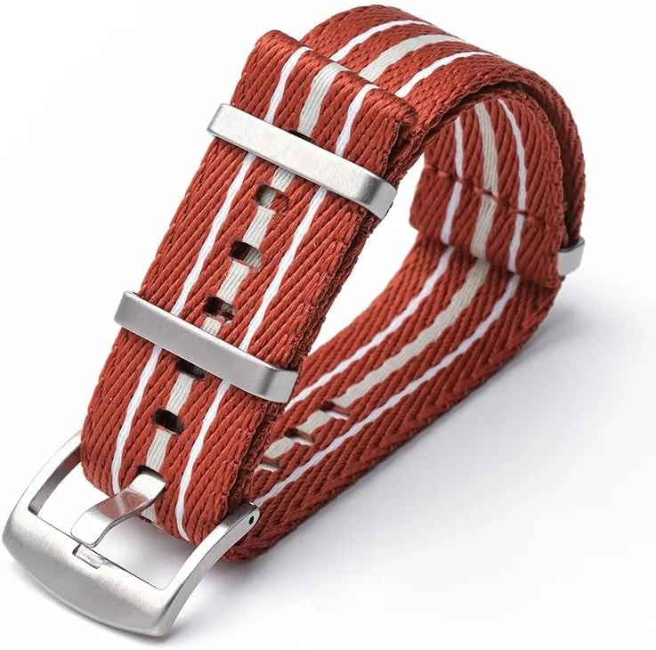 22mm Canvas Nylon Straps For Blancpain X Swatch, Replacement Nylon Watch Band For Watches Blancpain X Watch Band - Multiple Colors