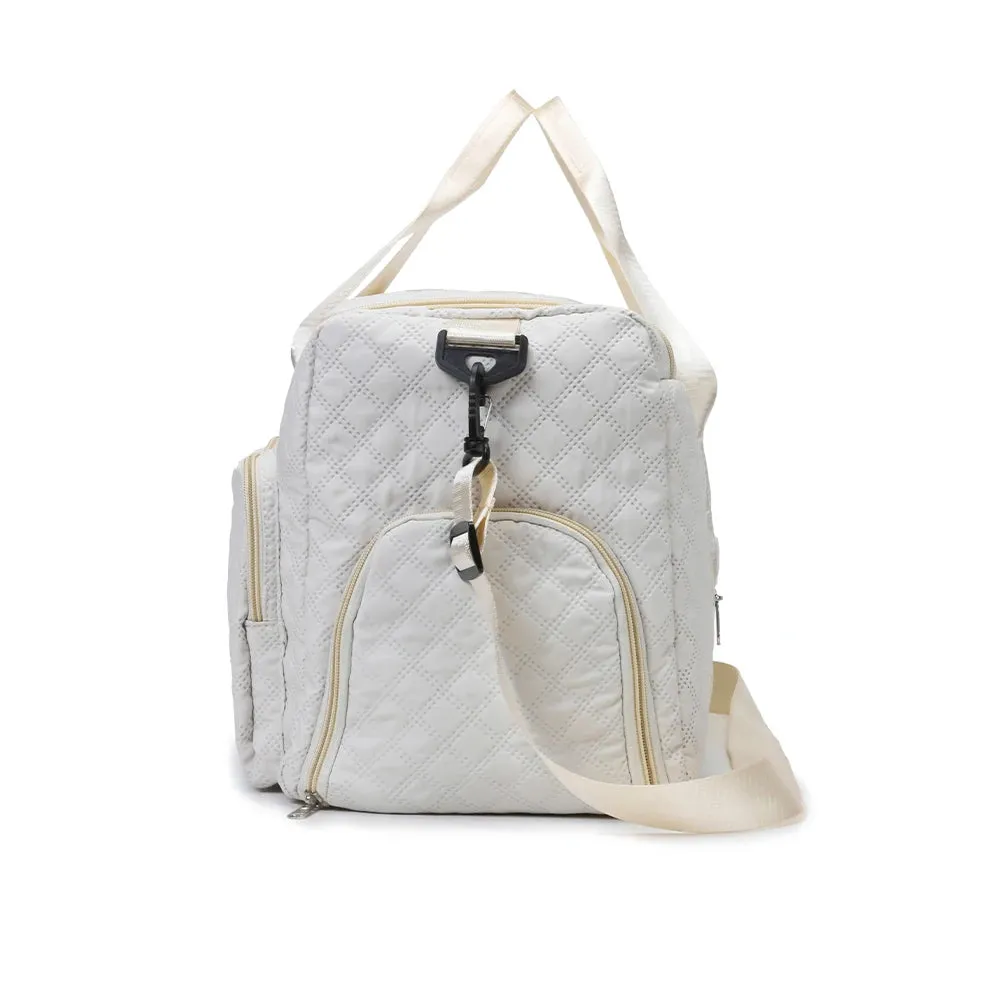 2Pieces Large-Capacity Women's Maternity Storage Bag Suitcase Additional Bag Boarding Bag Sports Fitness Bag Can Be Worn on One Shoulder and Cross-Body and Water-Repellent