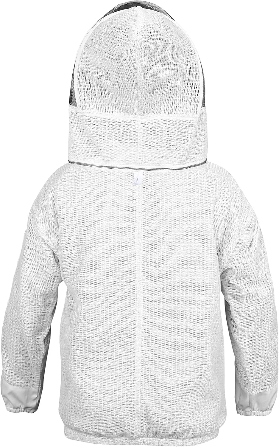 3 Layer Ultra Ventilated Mesh & Twill Cotton Bee Beekeeper Beekeeping Jacket Fencing Veil