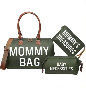 3pcs/set Mom Bag Large Capacity Tote Diaper Bag Handbag Baby Nappy Bag Maternity Bags