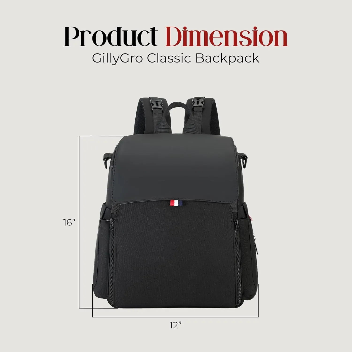 5-in-1 Convertible Diaper Bag Backpack | Portable Changing Station, Travel-Friendly High Chair and Activity Mat