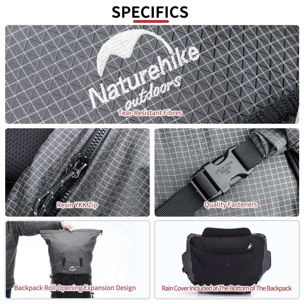 60L 5L Multifunctional Mountain Bag with Rain Cover