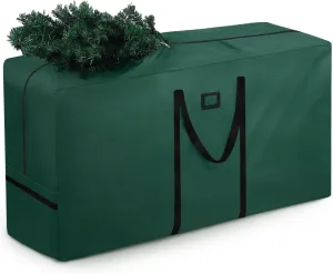 7.5 ft Christmas Tree Storage Bag, Heavy Duty 600D Oxford Bag - Extra Large Capacity with Reinforced Handles & Dual Zipper for Holiday Decorations, Ornaments, and Artificial Trees