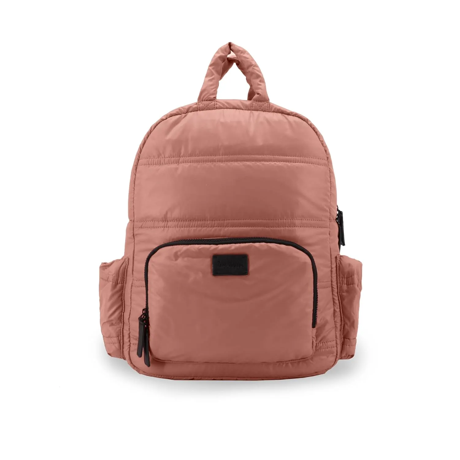 7AM Voyage Diaper Bag Backpack - Unisex Multifunctional Waterproof Travel Bag, Large Capacity Carry on Backpack with Padded Shoulder Straps, Newborn Essentials Backpack for Traveling | Rose Dawn