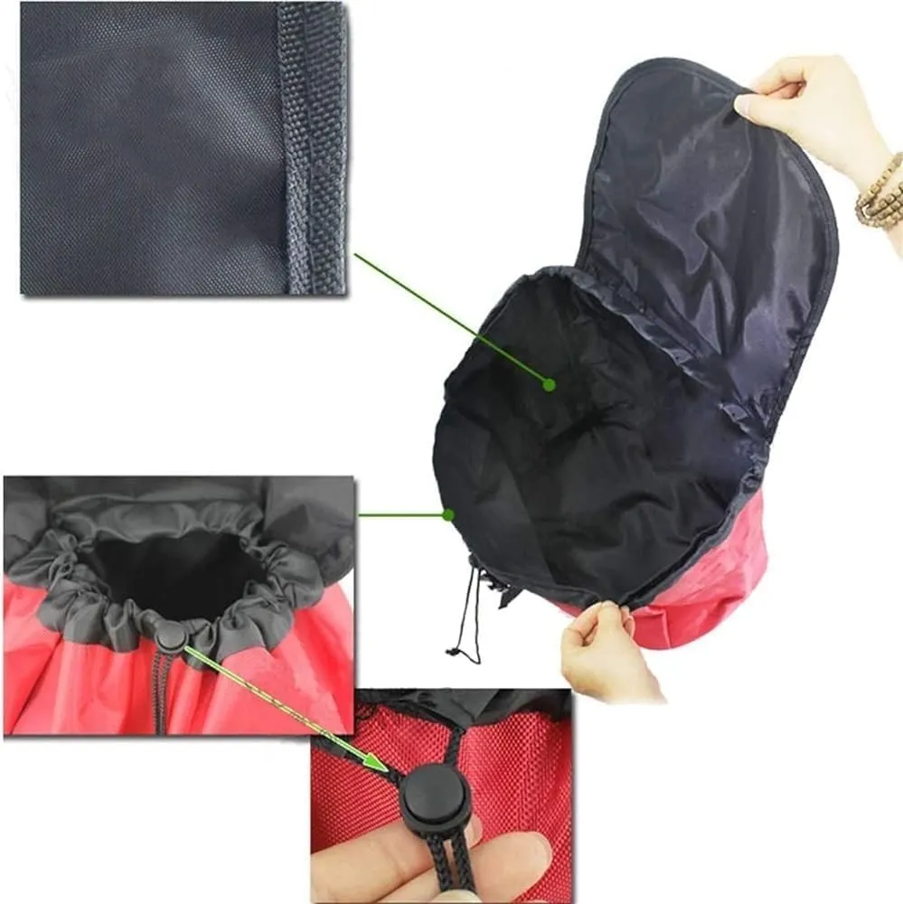80L Trolley Replacement Bag - Shopping Trolley Replacement Bag with Side Pockets, Oxford Cloth Waterproof Storage Bag, Easy Clean Replacement Bag, Large Capacity Replacement Bag(B)