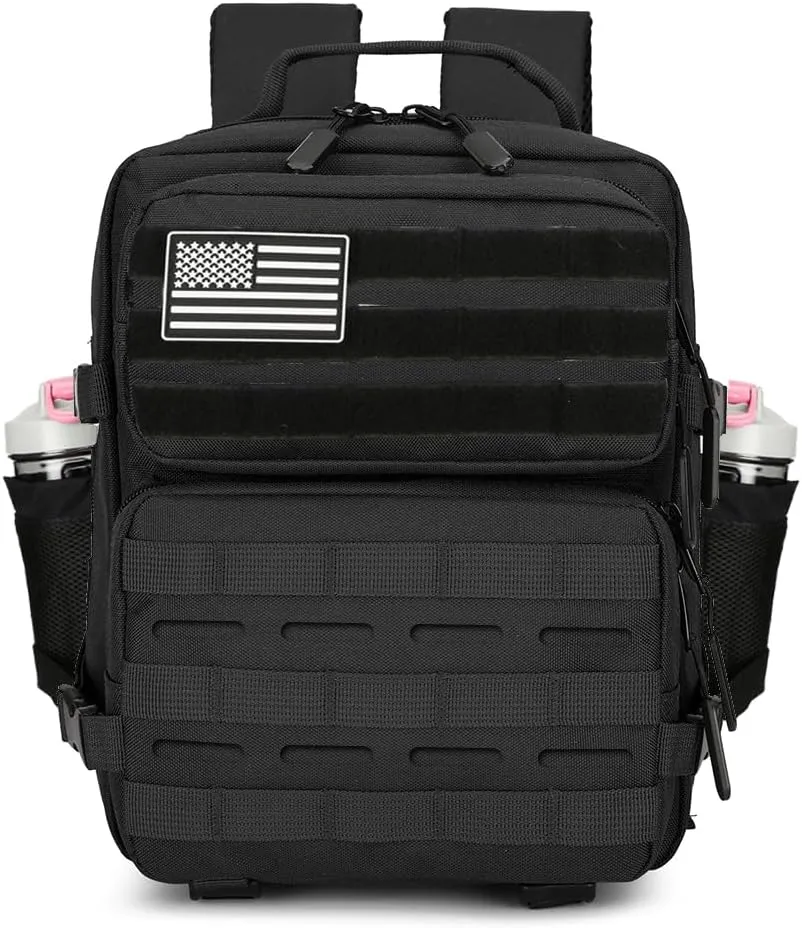 9L Mini Tactical Backpack Daily Use Backpack Fitness Backpack Cycling Backpack (Black)