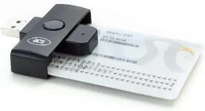 ACS ACR38U-N1 PocketMate USB Smart Card Reader and Writer for CNS CRS Digital Signature Small Compact Black