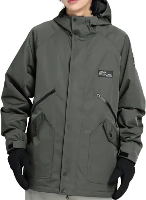 Actleis Men's Waterproof Snowboarding Jacket Winter Warm Windproof Ski Snow Coat With Hood