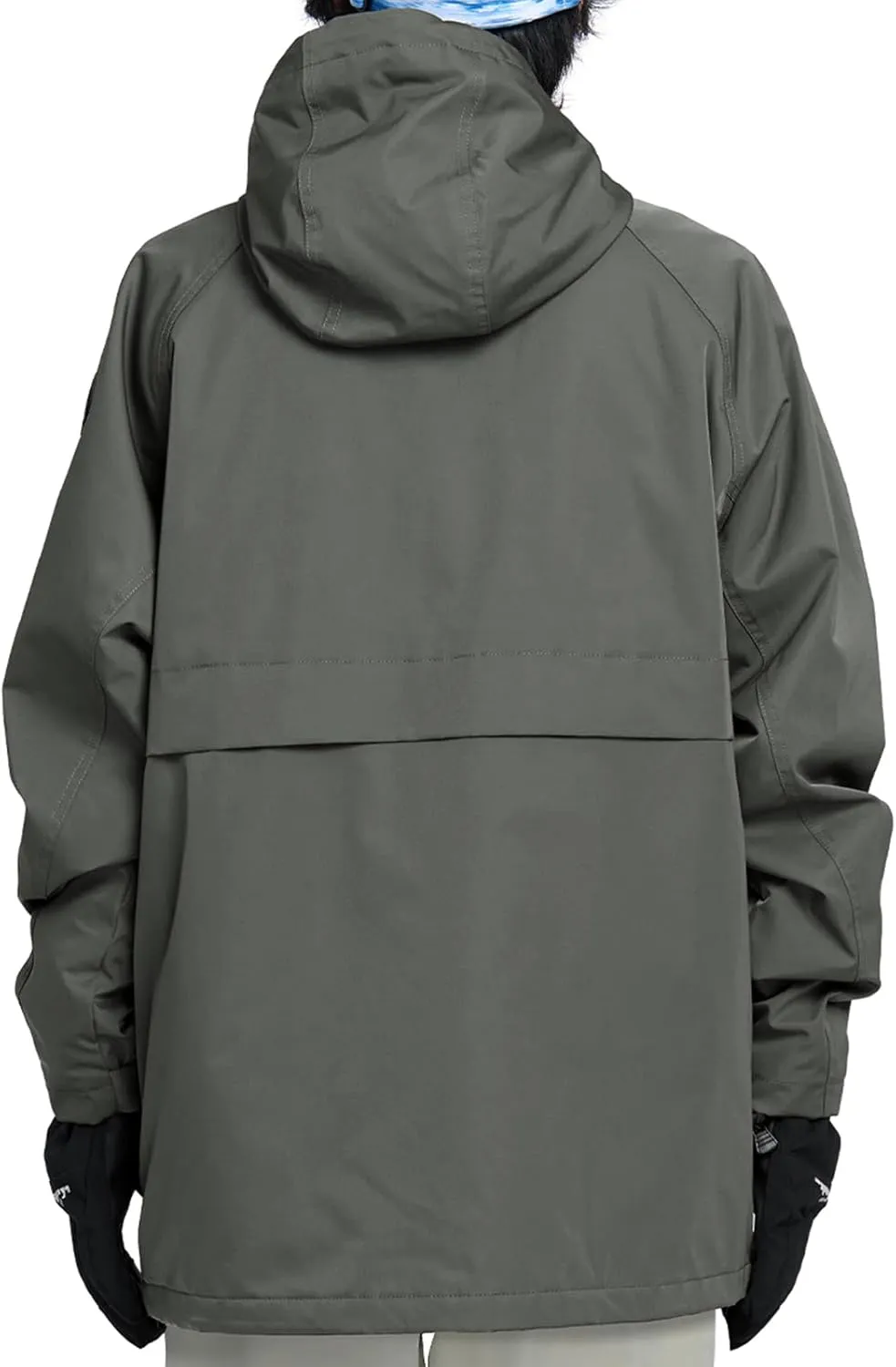 Actleis Men's Waterproof Snowboarding Jacket Winter Warm Windproof Ski Snow Coat With Hood