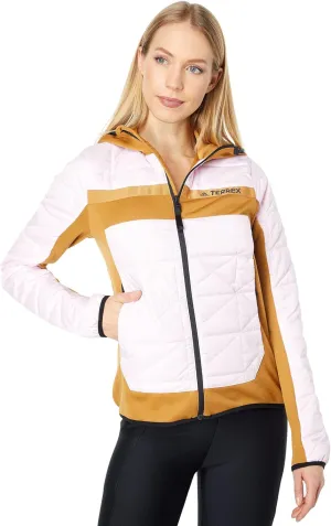 adidas Terrex Multi Hybrid Insulated Jacket Mesa/Clear Pink MD (US 8-10)