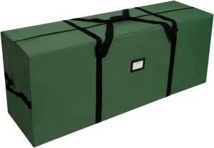AerWo Christmas Tree Storage Bag 7.5, Extra Large Christmas Tree Storage Box Containers Fits Up to 7.5 Ft Artificial Trees Heavy Duty 600D Oxford Xmas Holiday Tree Bag with Handles & Dual Zipper