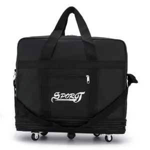 Air Consignment Swivel Wheels Collapsible Oxford Luggage