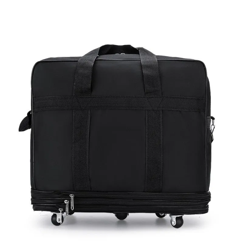 Air Consignment Swivel Wheels Collapsible Oxford Luggage