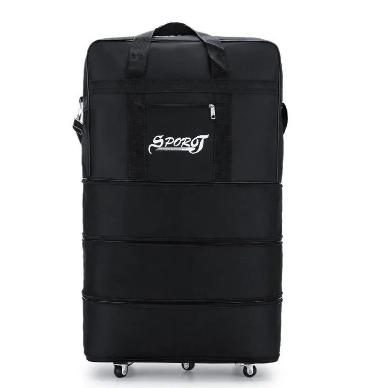 Air Consignment Swivel Wheels Collapsible Oxford Luggage