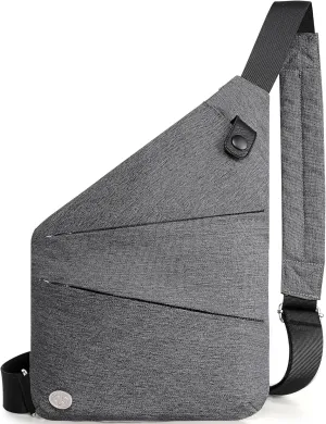 Aisbei Anti Theft Travel Crossbody Bag - Waterproof, Slim Sling Bag for Women & Men, Theft Proof