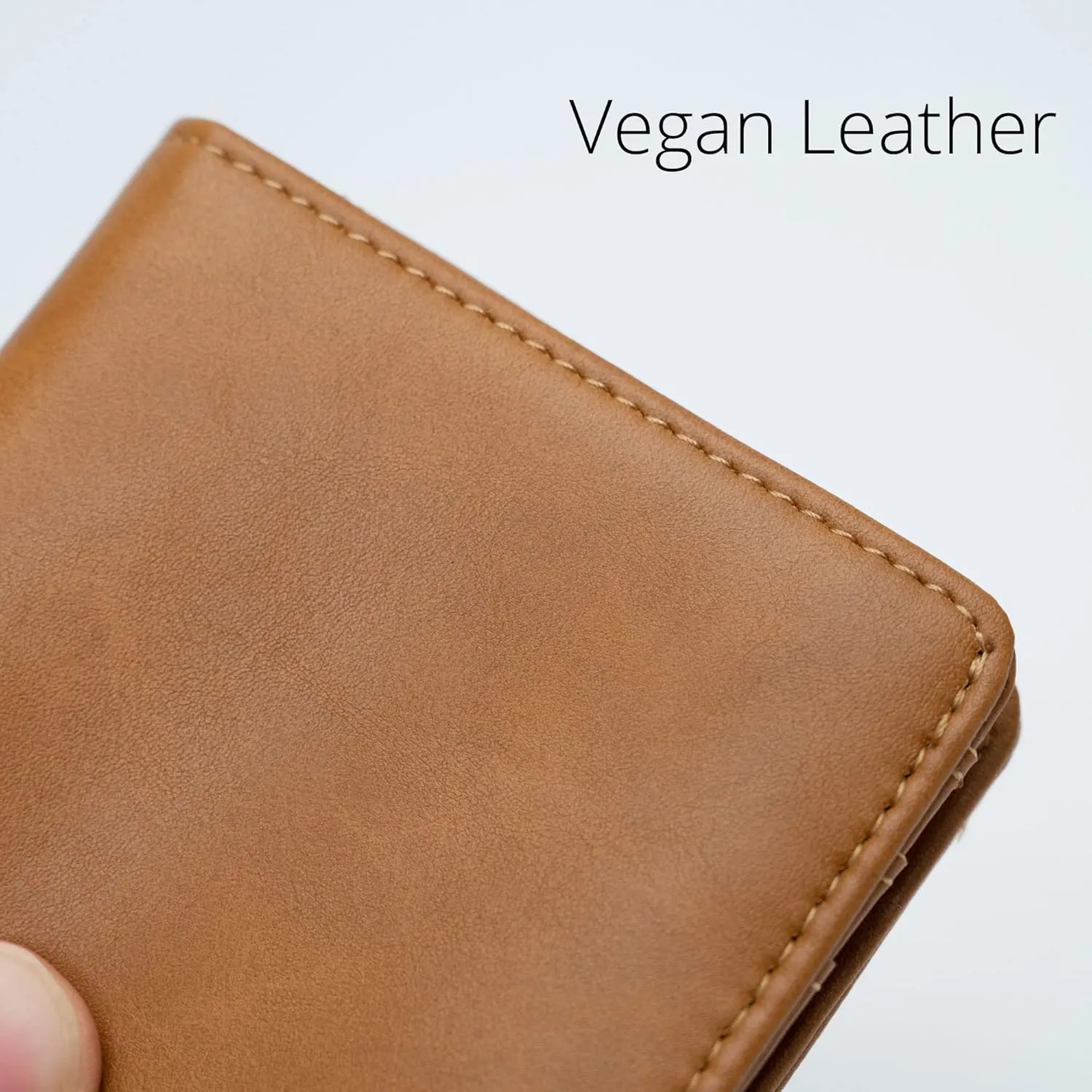 Alldaily Small RFID Wallet for Women Slim Compact Bifold Pocket Ladies Travel Mini Purse (Brown)