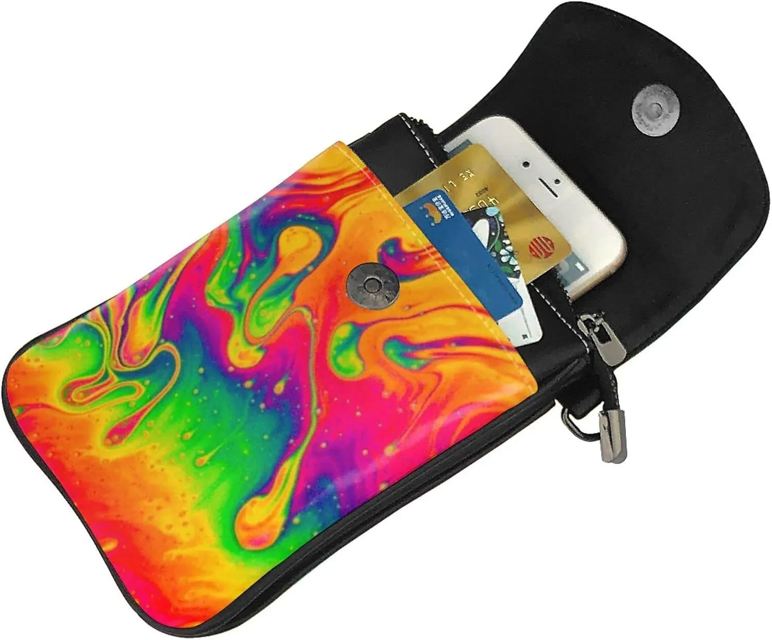 AMRANDOM Cell Phone Purse Small Crossbody Shoulder Holsters Bags for Mens & Womens