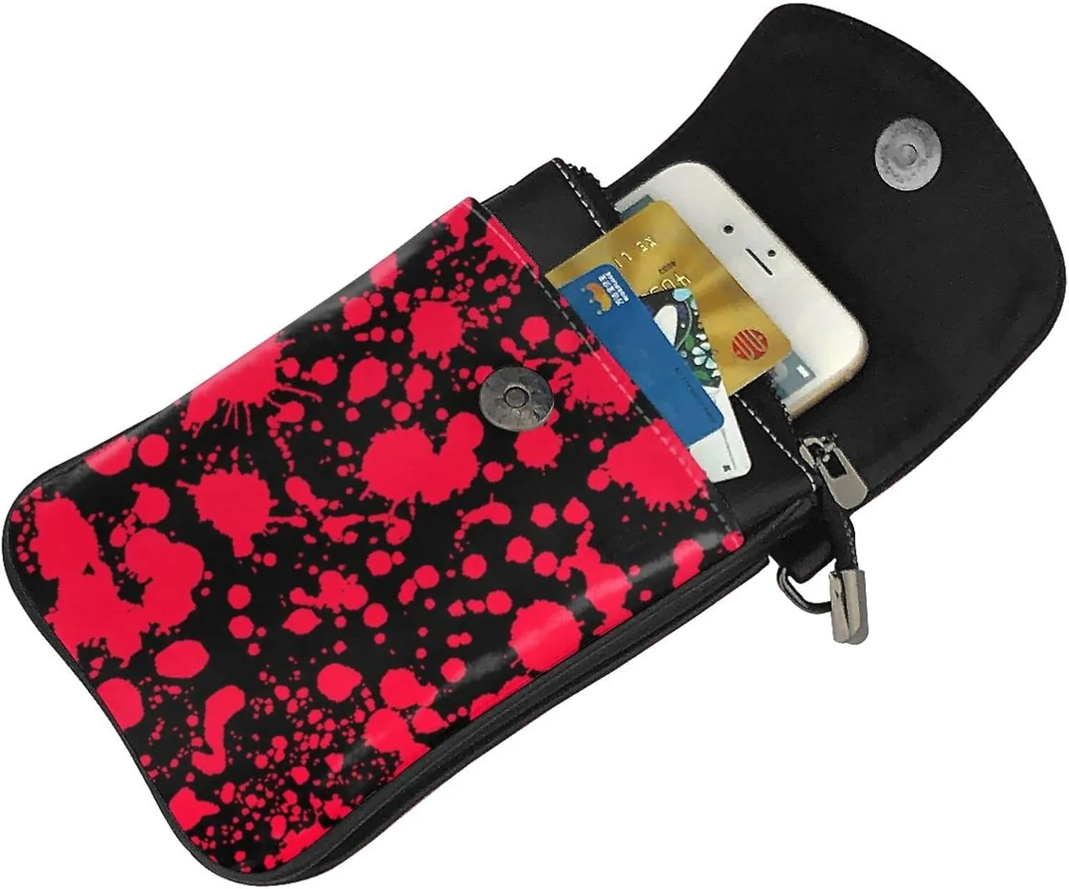 AMRANDOM Cell Phone Purse Small Crossbody Shoulder Holsters Bags for Mens & Womens