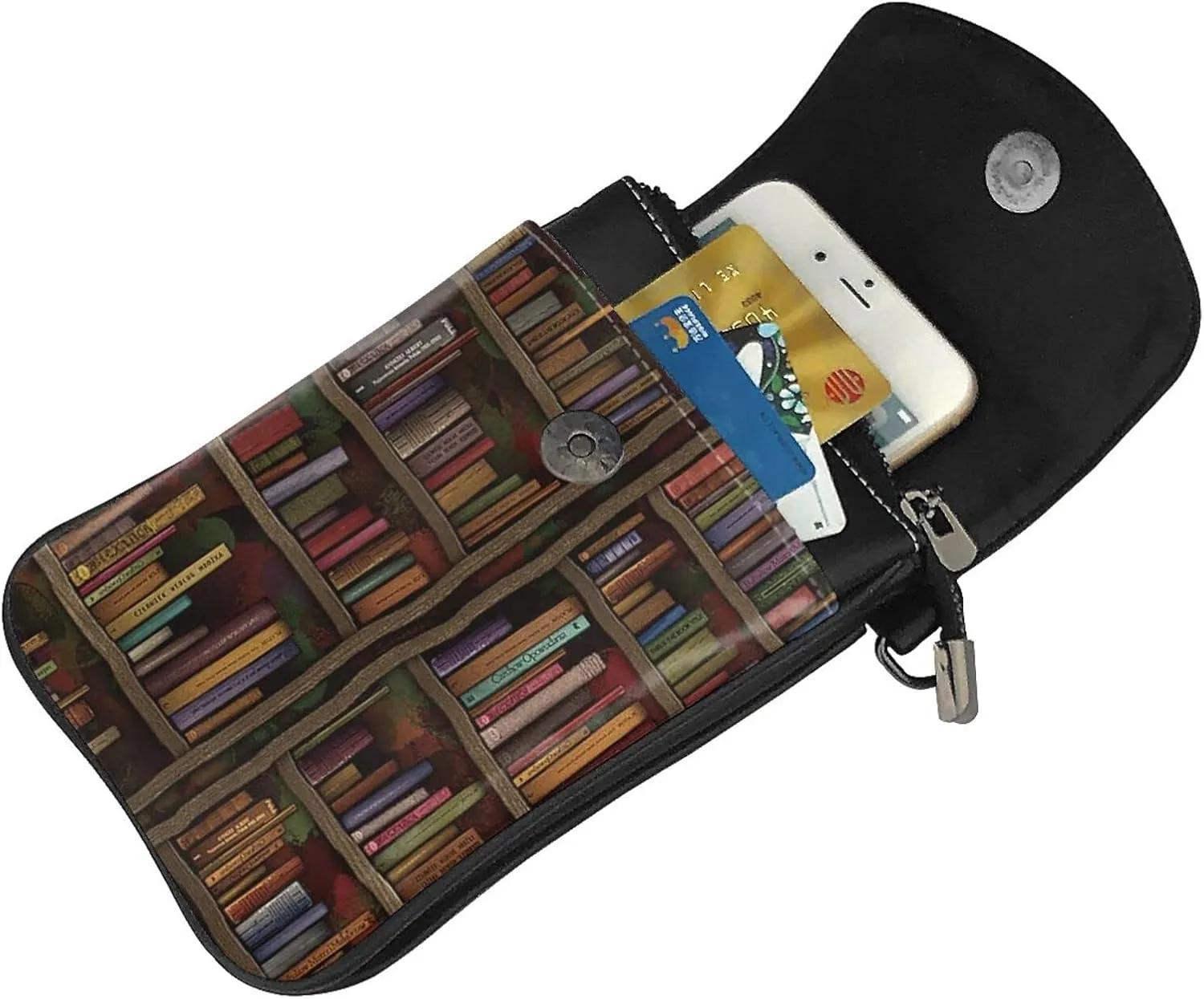 AMRANDOM Small Crossbody Bag for Women Men Mini Phone Purses with Crossbody Strap