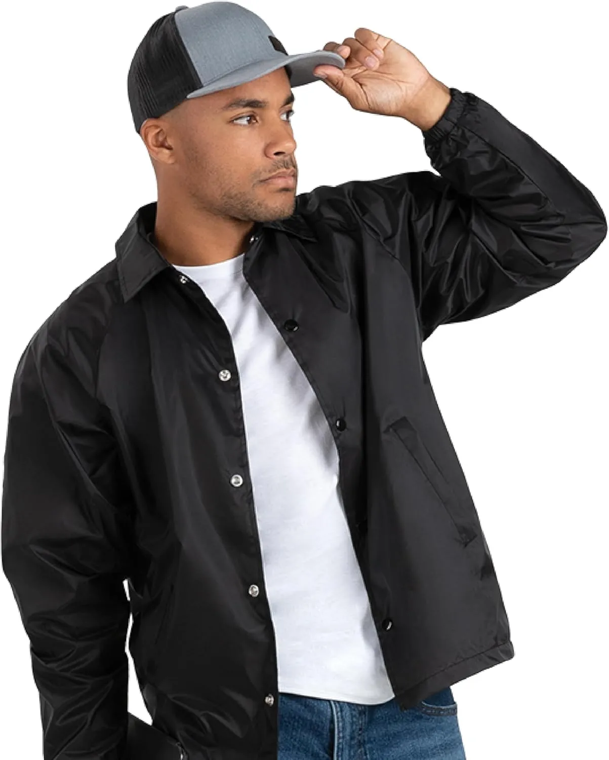 Augusta Sportswear Nylon Coach's Jacket/Lined