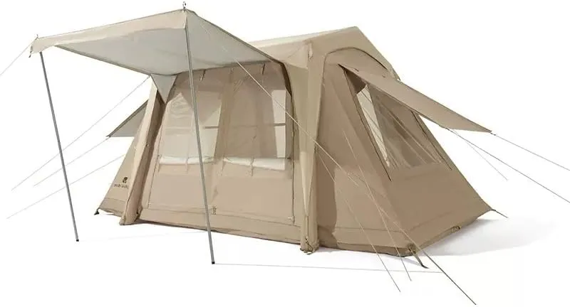AvimYa Inflatable Tent, Outdoor Camping Equipment, Portable Folding Tent, 10.9㎡, Rainproof and Sunproof, Top Skylight, Multi-Directional Breathable