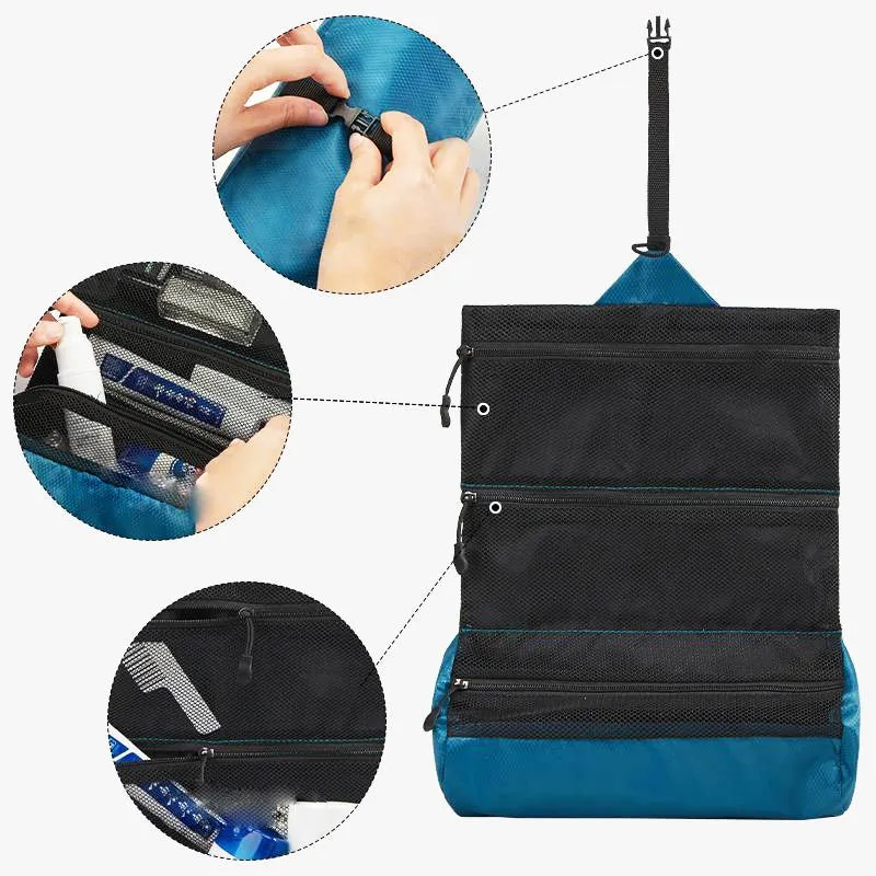 Azaria | Compact & Multi-Compartments Travel-Friendly Essentials Bag