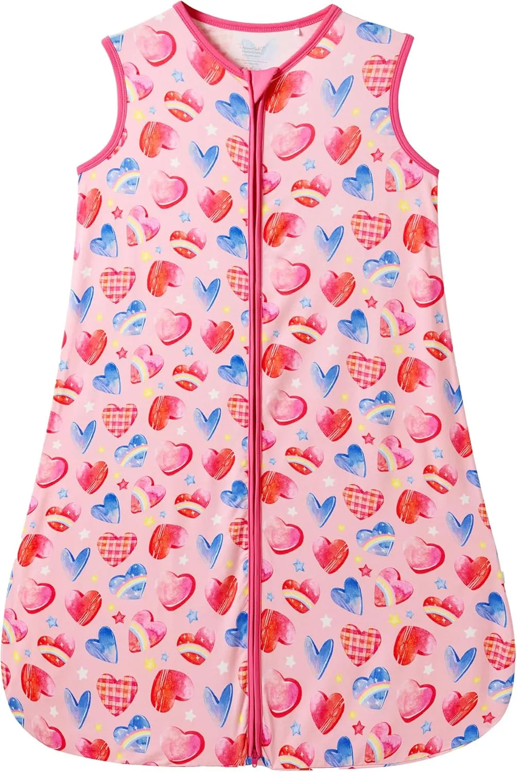 Baby Sleep Sack Newborn Viscose from Bamboo Wearable Blanket Soft Sleep Bag with 2-Way Zipper for Boys Girls