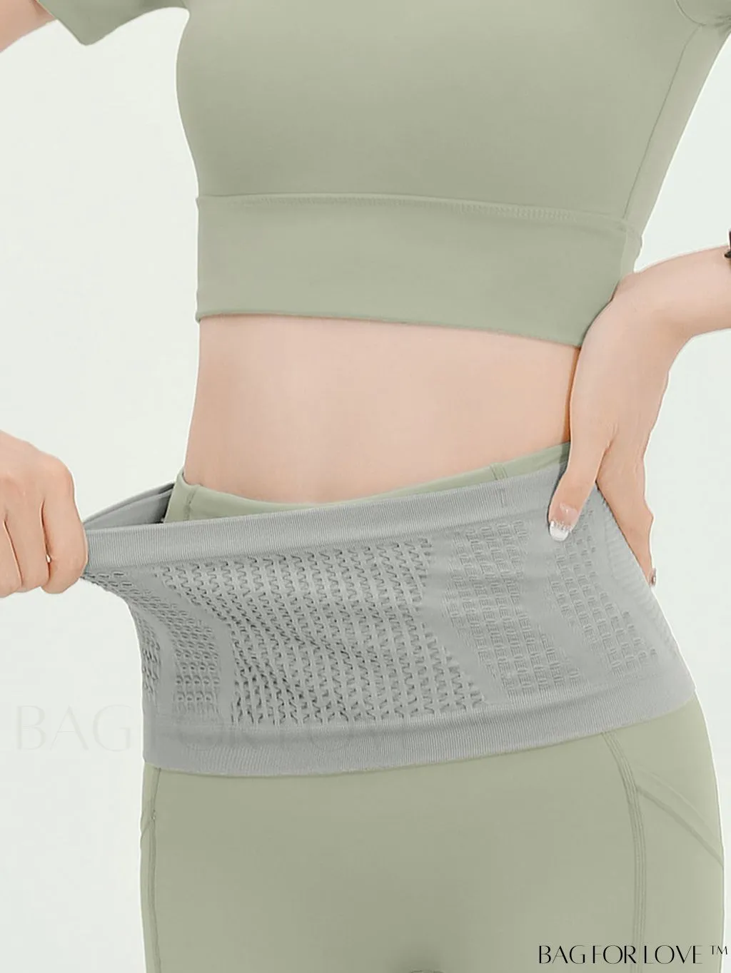 BagForLove - Multi-Pocket Elastic Waist Bag for Running Sports with Phone Holder