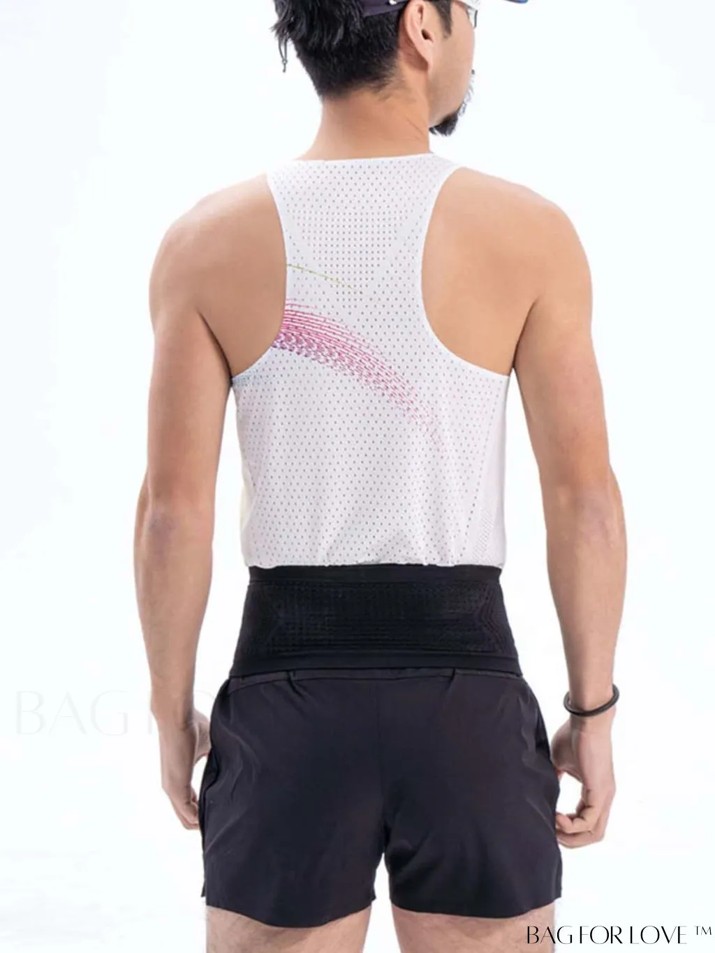 BagForLove - Multi-Pocket Elastic Waist Bag for Running Sports with Phone Holder
