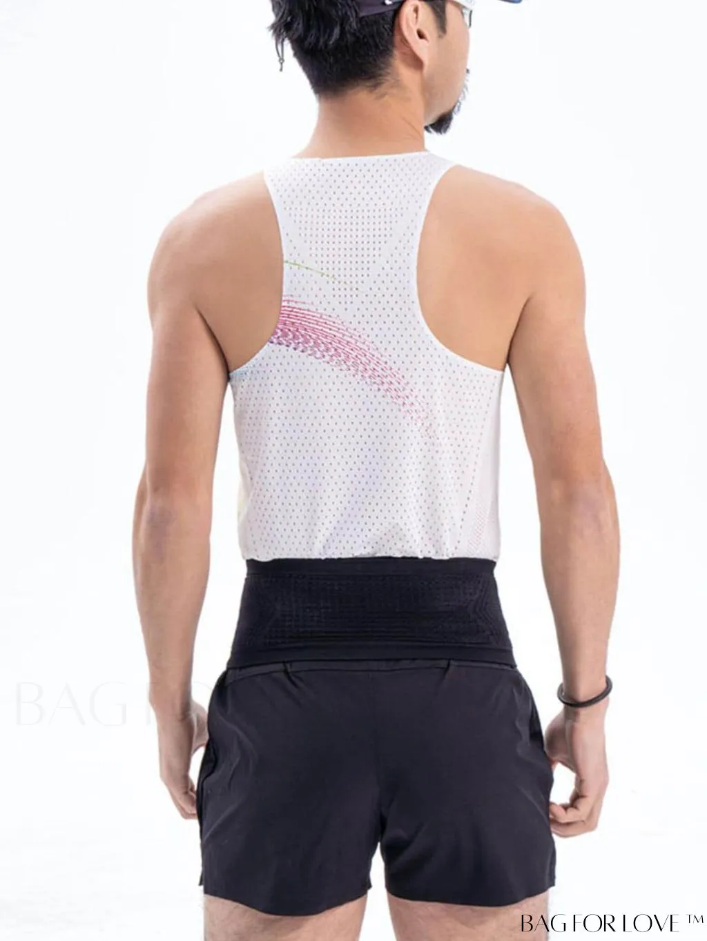 BagForLove - Multi-Pocket Elastic Waist Bag for Running Sports with Phone Holder