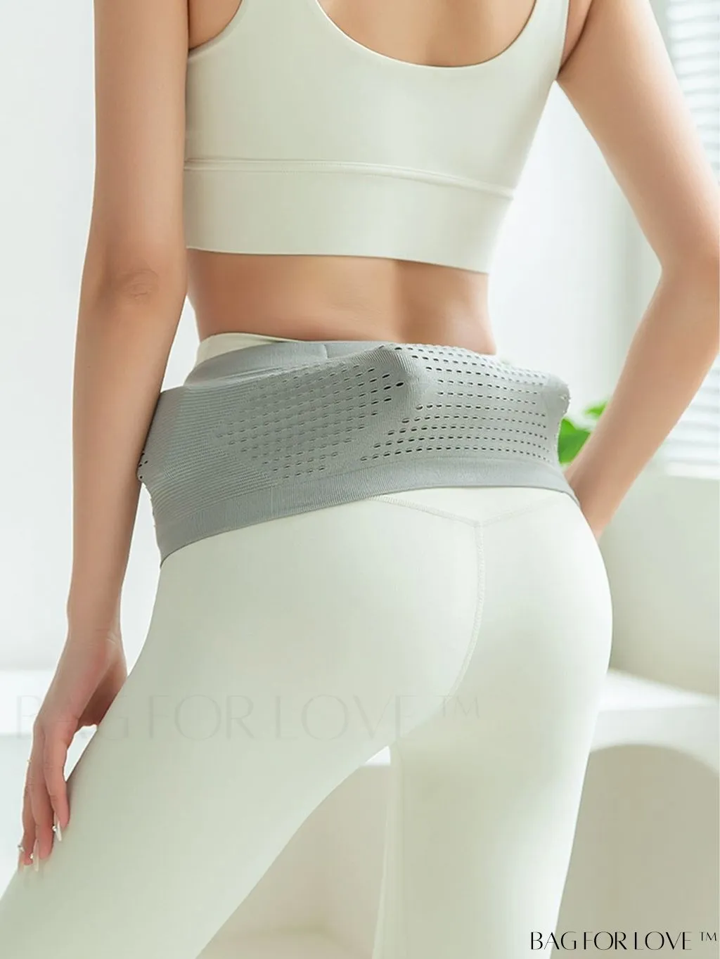 BagForLove - Multi-Pocket Elastic Waist Bag for Running Sports with Phone Holder