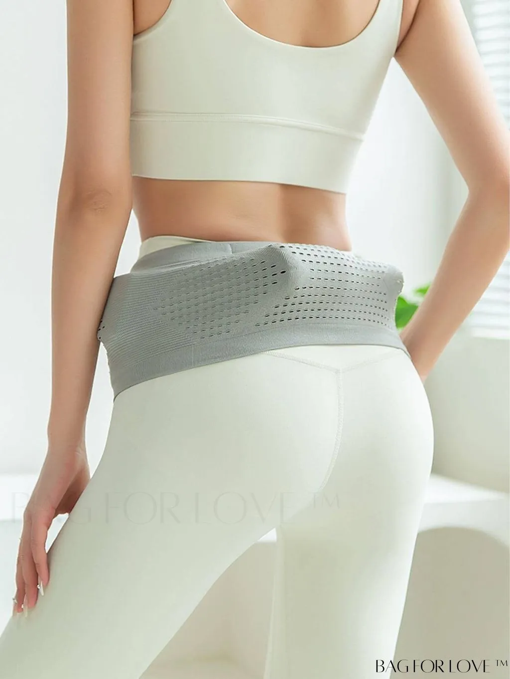 BagForLove - Multi-Pocket Elastic Waist Bag for Running Sports with Phone Holder