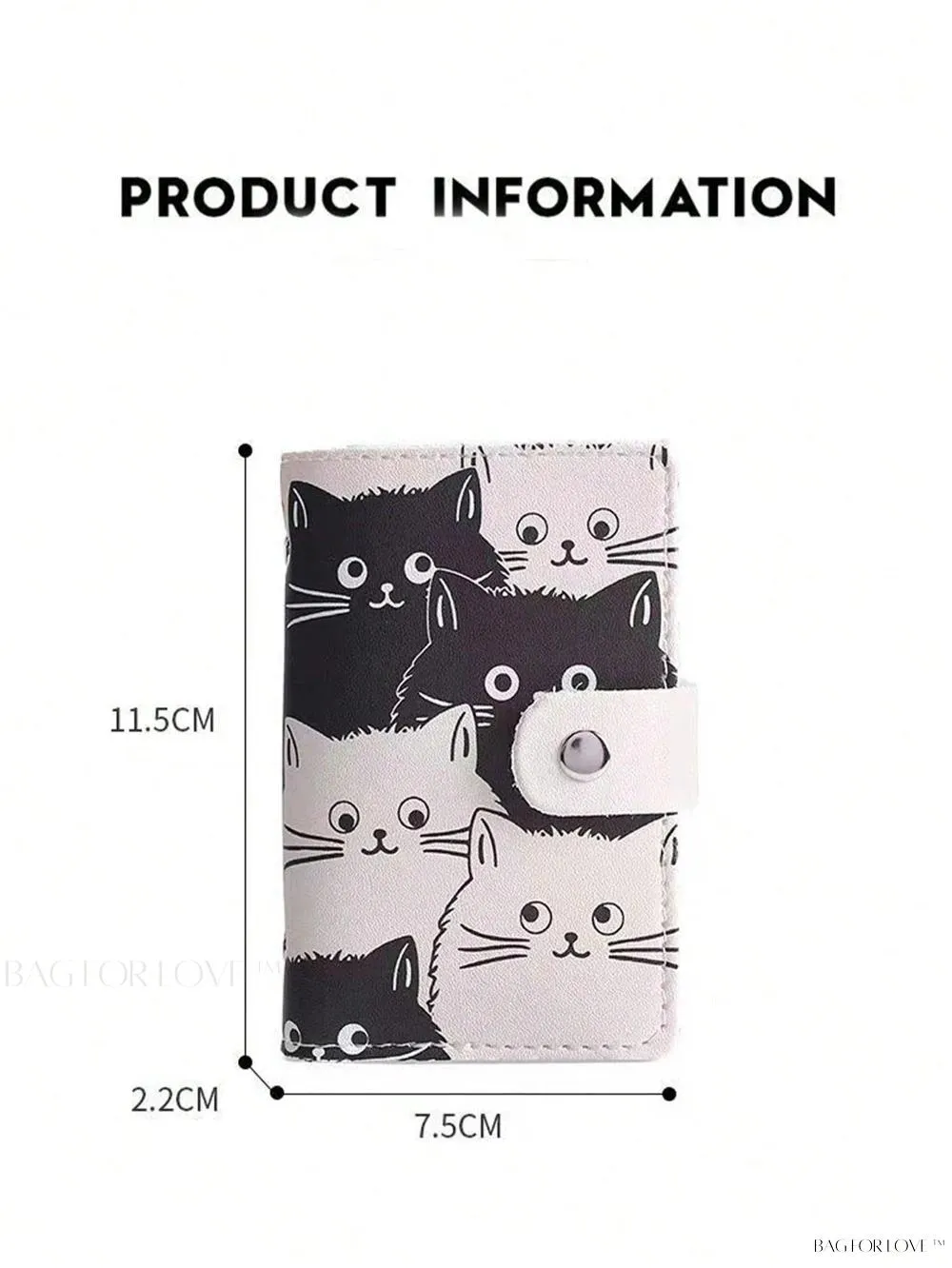 BagForLove - Multi Slot Compact Card Case with Large Capacity for Her