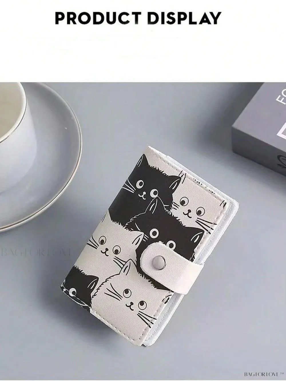 BagForLove - Multi Slot Compact Card Case with Large Capacity for Her