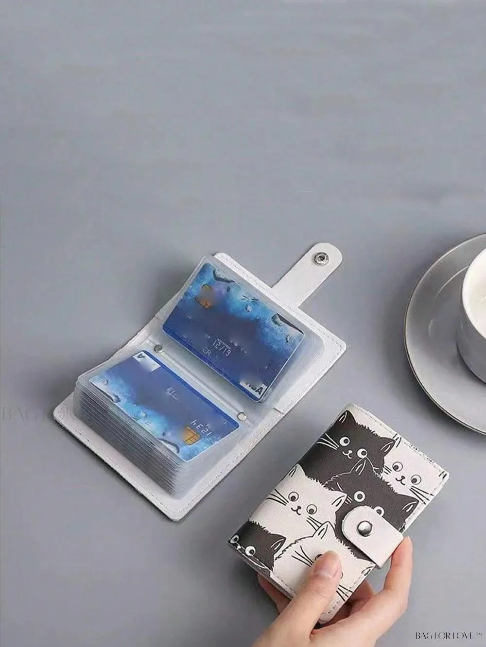 BagForLove - Multi Slot Compact Card Case with Large Capacity for Her