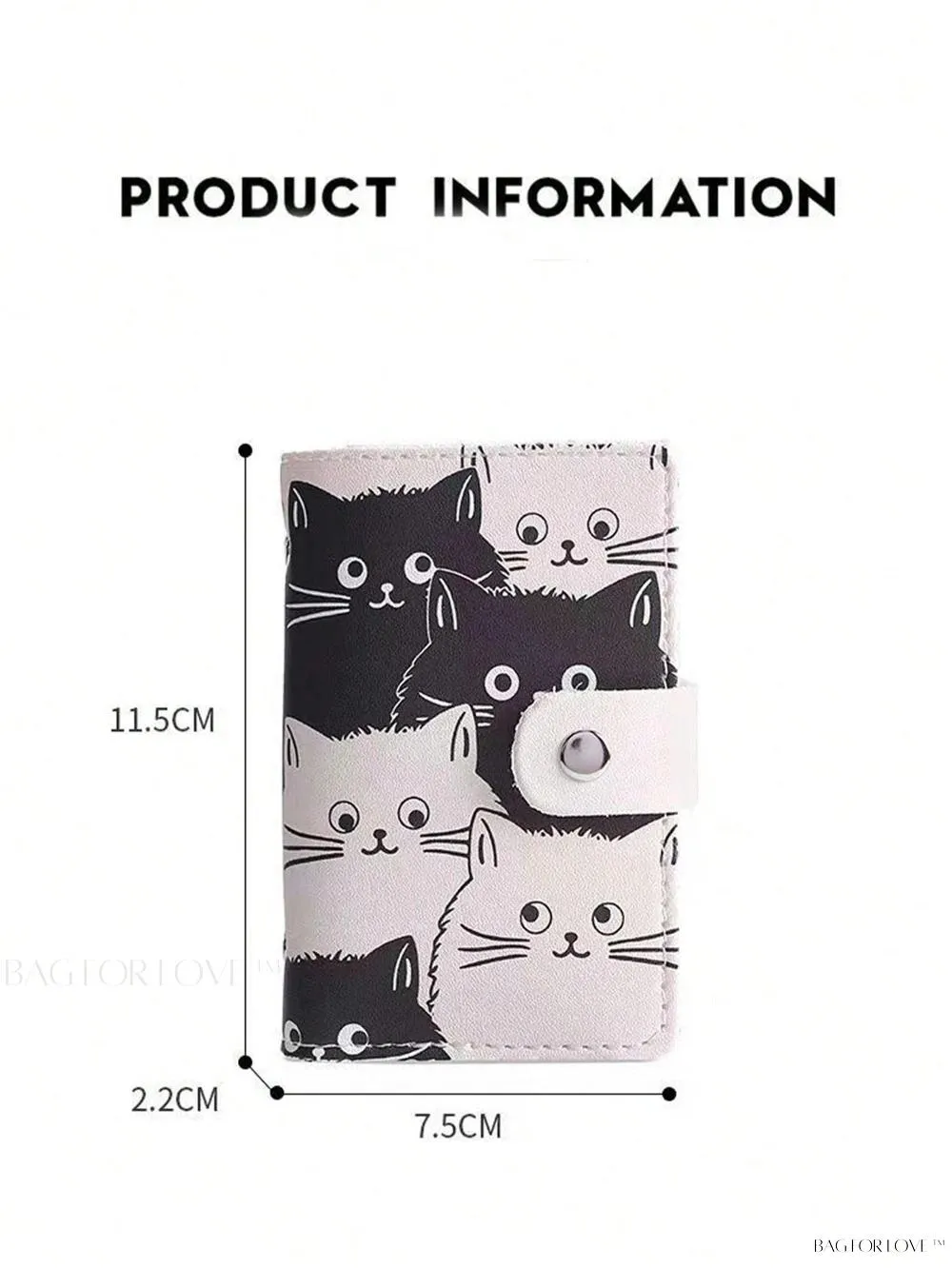 BagForLove - Multi Slot Compact Card Case with Large Capacity for Her