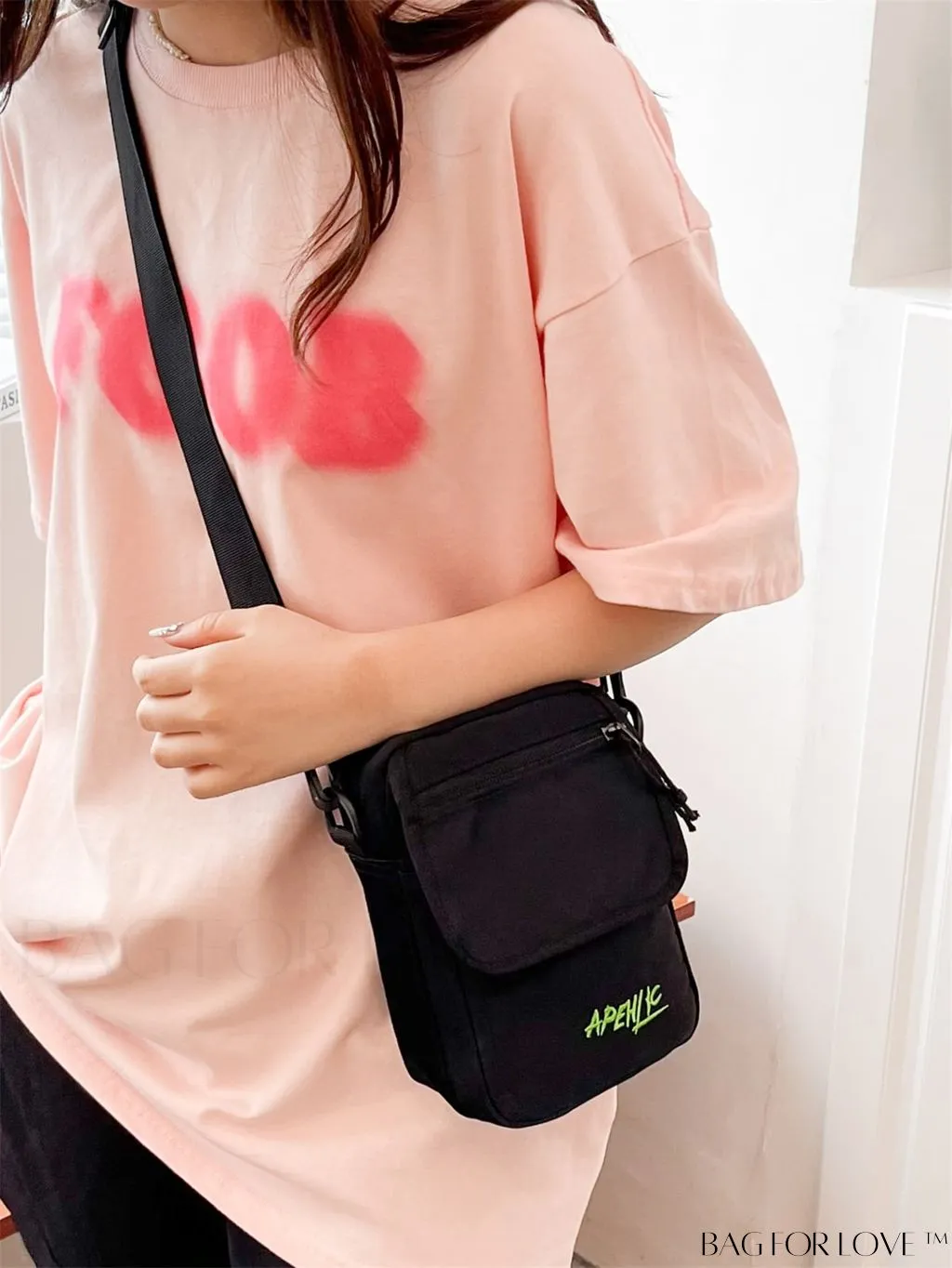 BagForLove - Oxford Canvas Crossbody Bag: Stylish and Functional Wallet for Students and Shopping