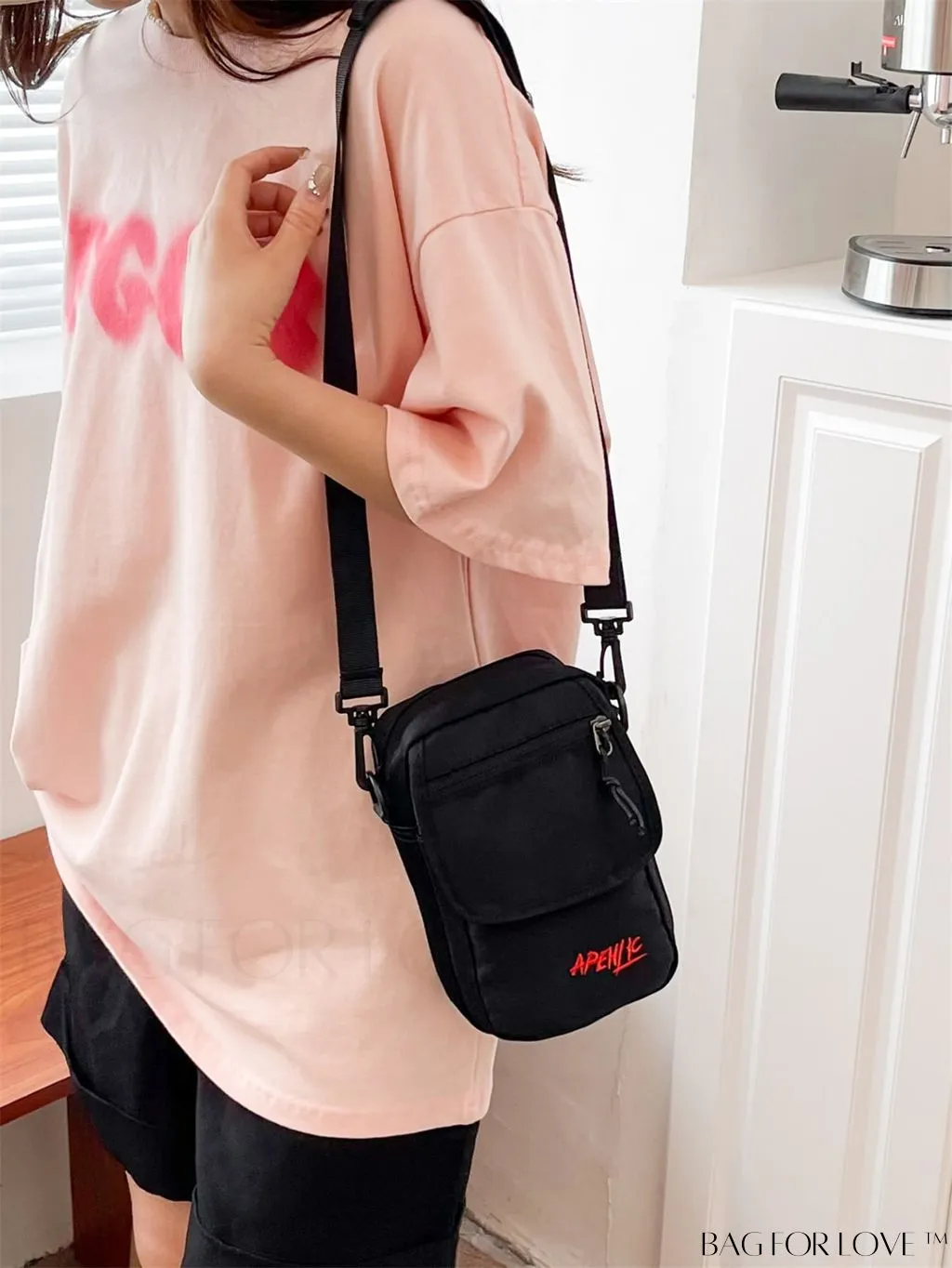 BagForLove - Oxford Canvas Crossbody Bag: Stylish and Functional Wallet for Students and Shopping