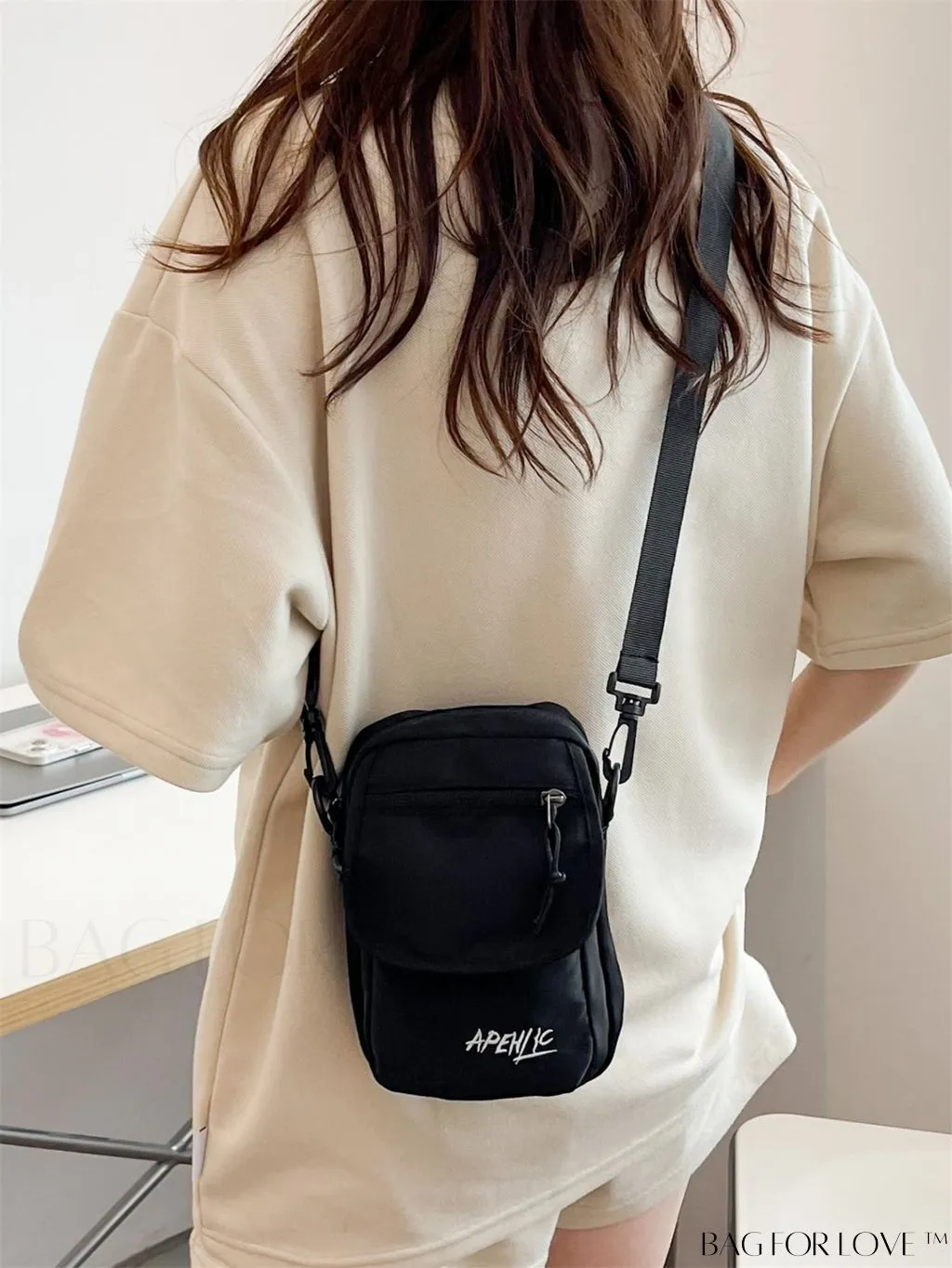 BagForLove - Oxford Canvas Crossbody Bag: Stylish and Functional Wallet for Students and Shopping