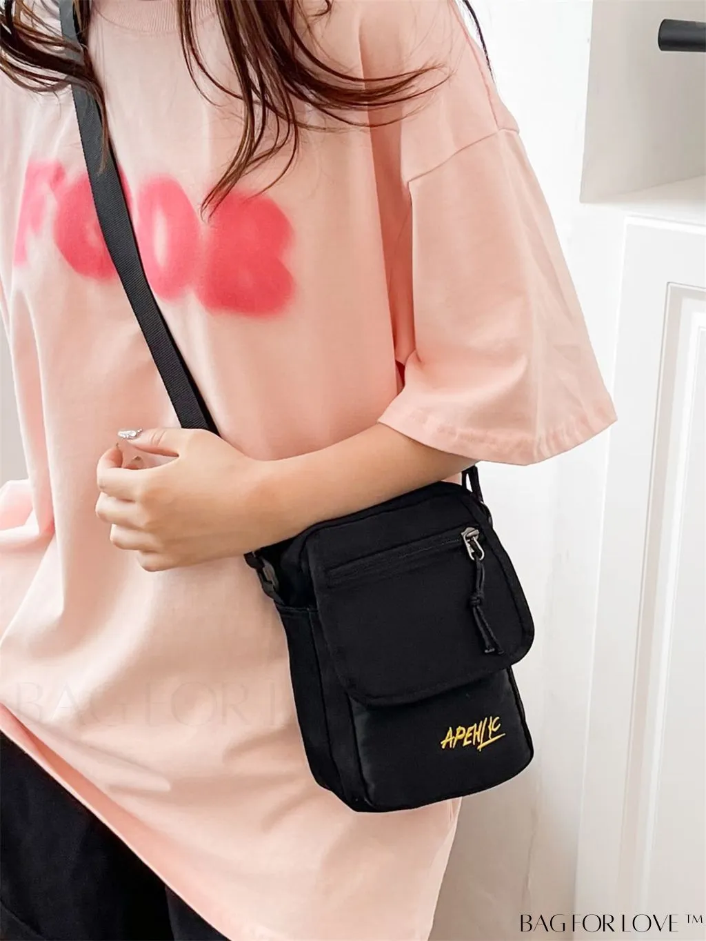 BagForLove - Oxford Canvas Crossbody Bag: Stylish and Functional Wallet for Students and Shopping
