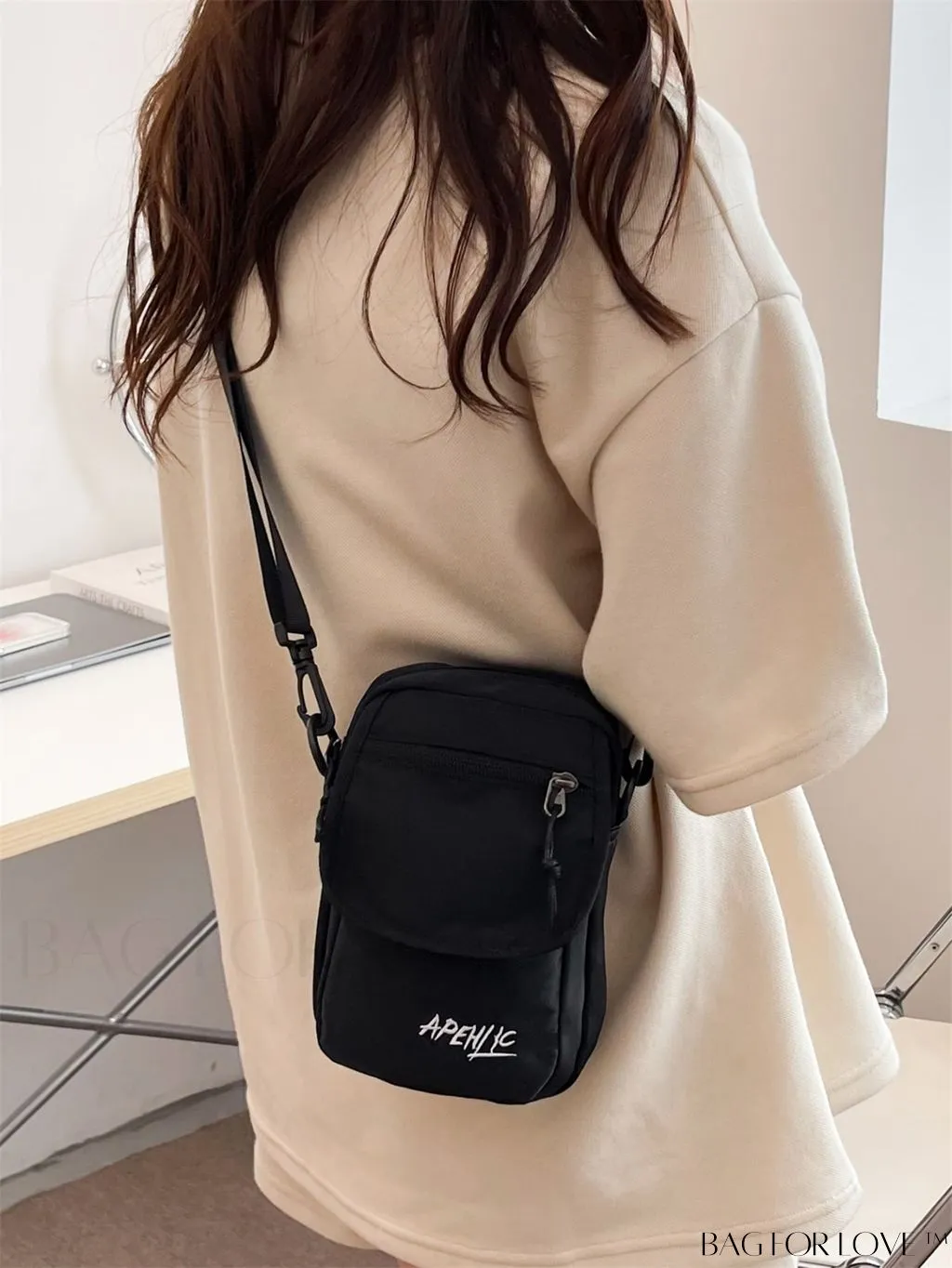 BagForLove - Oxford Canvas Crossbody Bag: Stylish and Functional Wallet for Students and Shopping