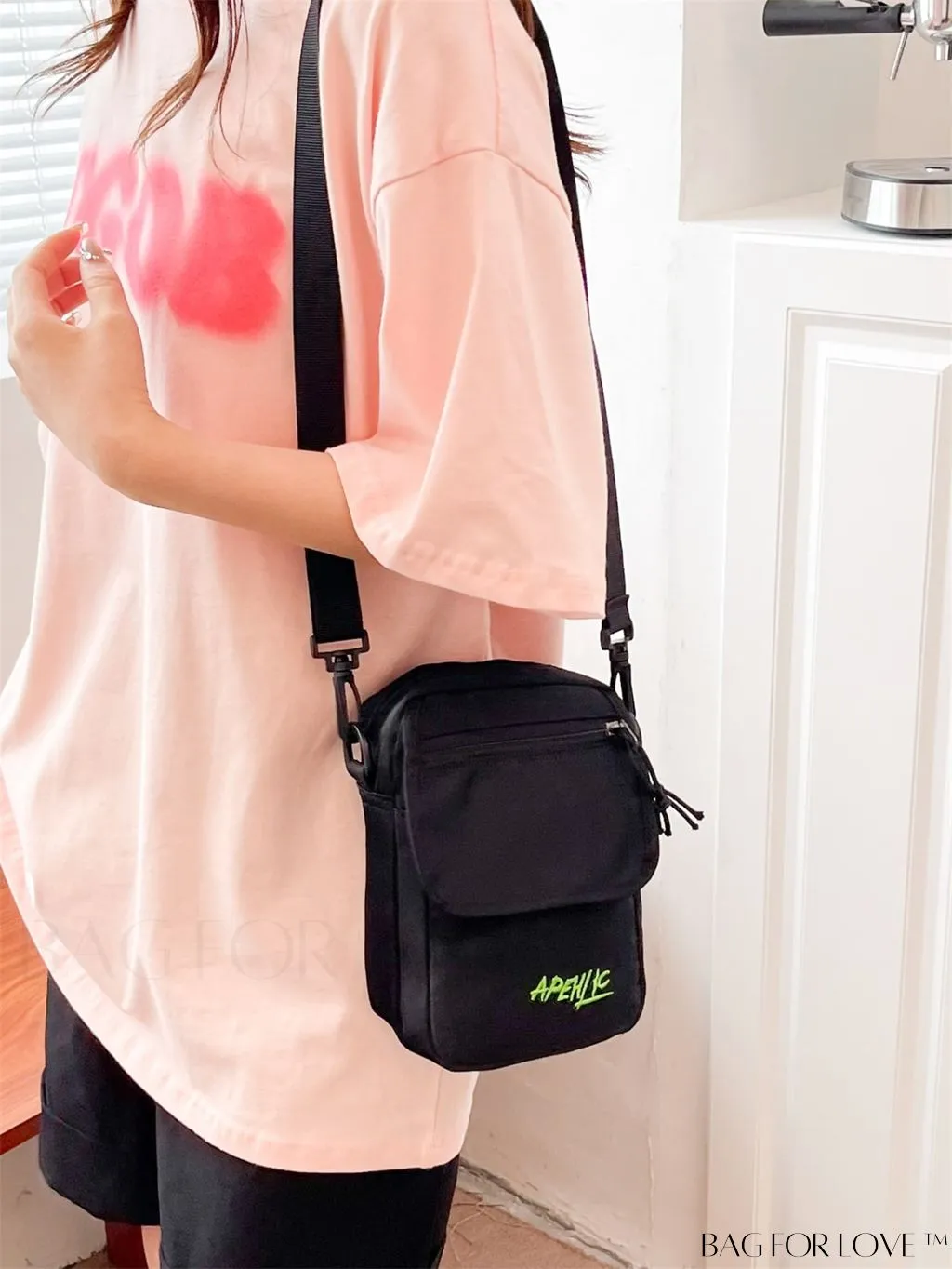 BagForLove - Oxford Canvas Crossbody Bag: Stylish and Functional Wallet for Students and Shopping
