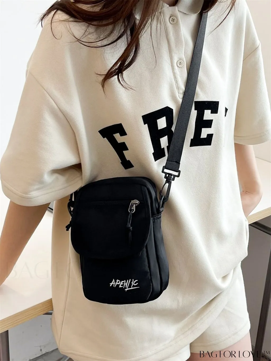 BagForLove - Oxford Canvas Crossbody Bag: Stylish and Functional Wallet for Students and Shopping