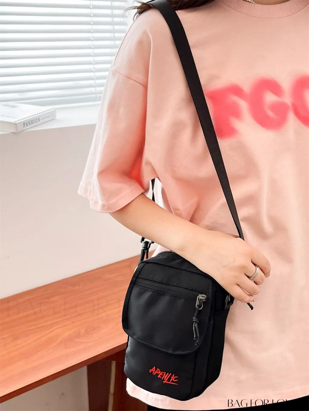 BagForLove - Oxford Canvas Crossbody Bag: Stylish and Functional Wallet for Students and Shopping