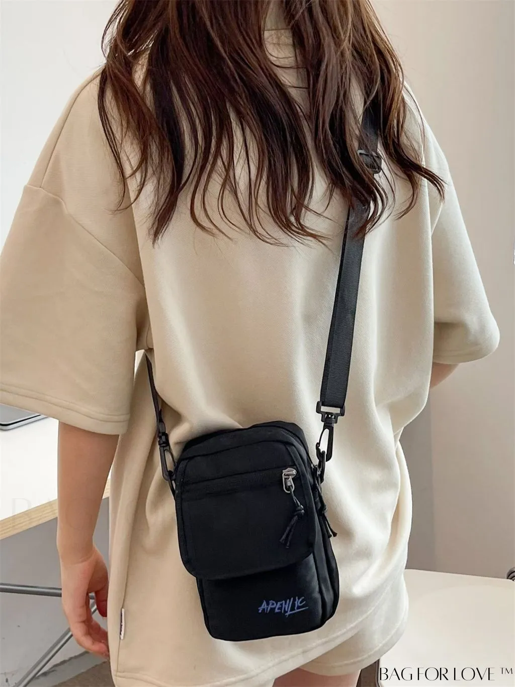 BagForLove - Oxford Canvas Crossbody Bag: Stylish and Functional Wallet for Students and Shopping