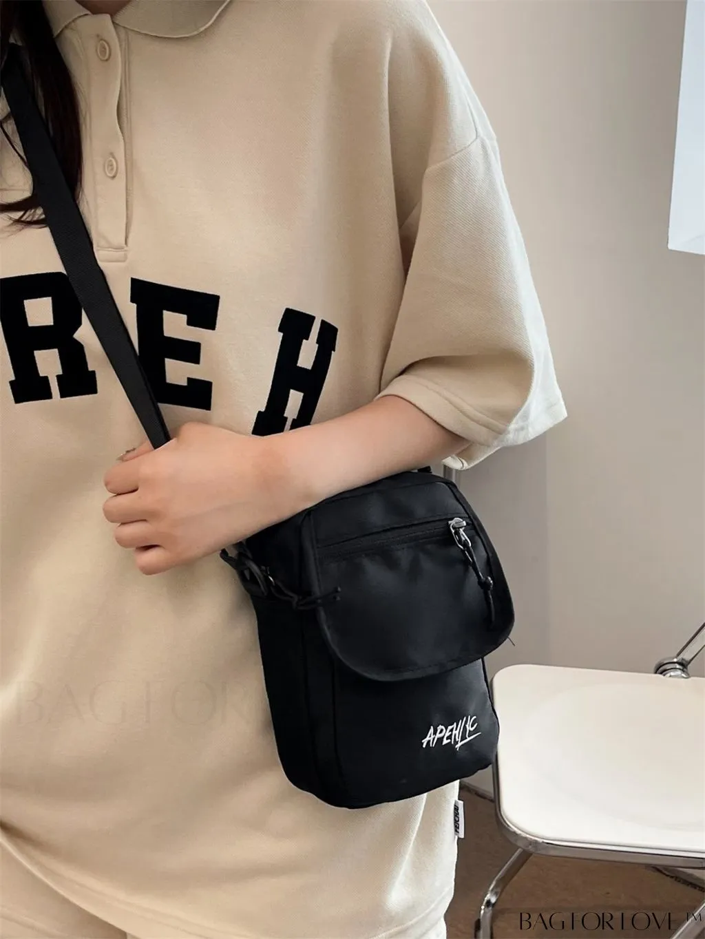 BagForLove - Oxford Canvas Crossbody Bag: Stylish and Functional Wallet for Students and Shopping