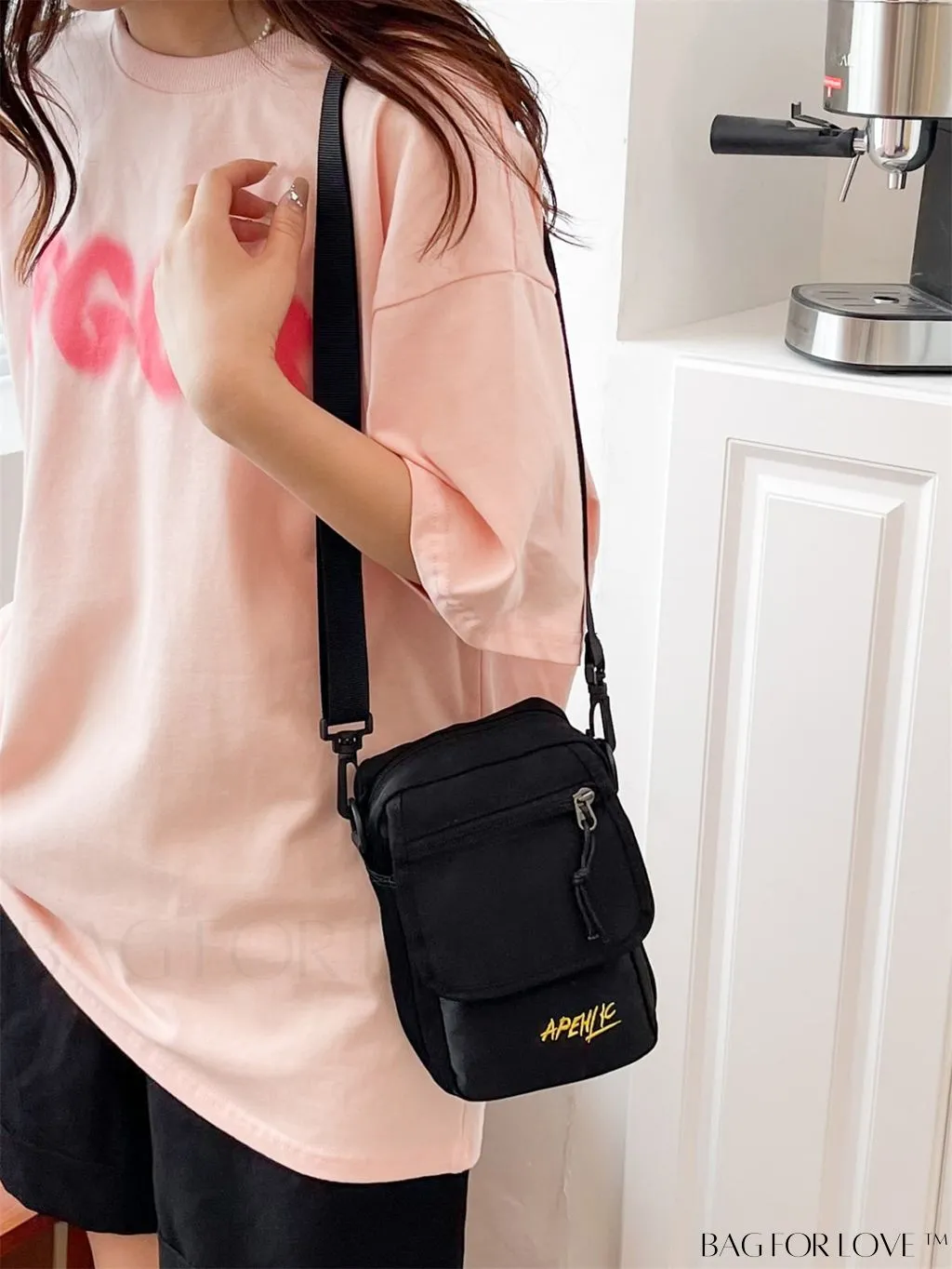 BagForLove - Oxford Canvas Crossbody Bag: Stylish and Functional Wallet for Students and Shopping