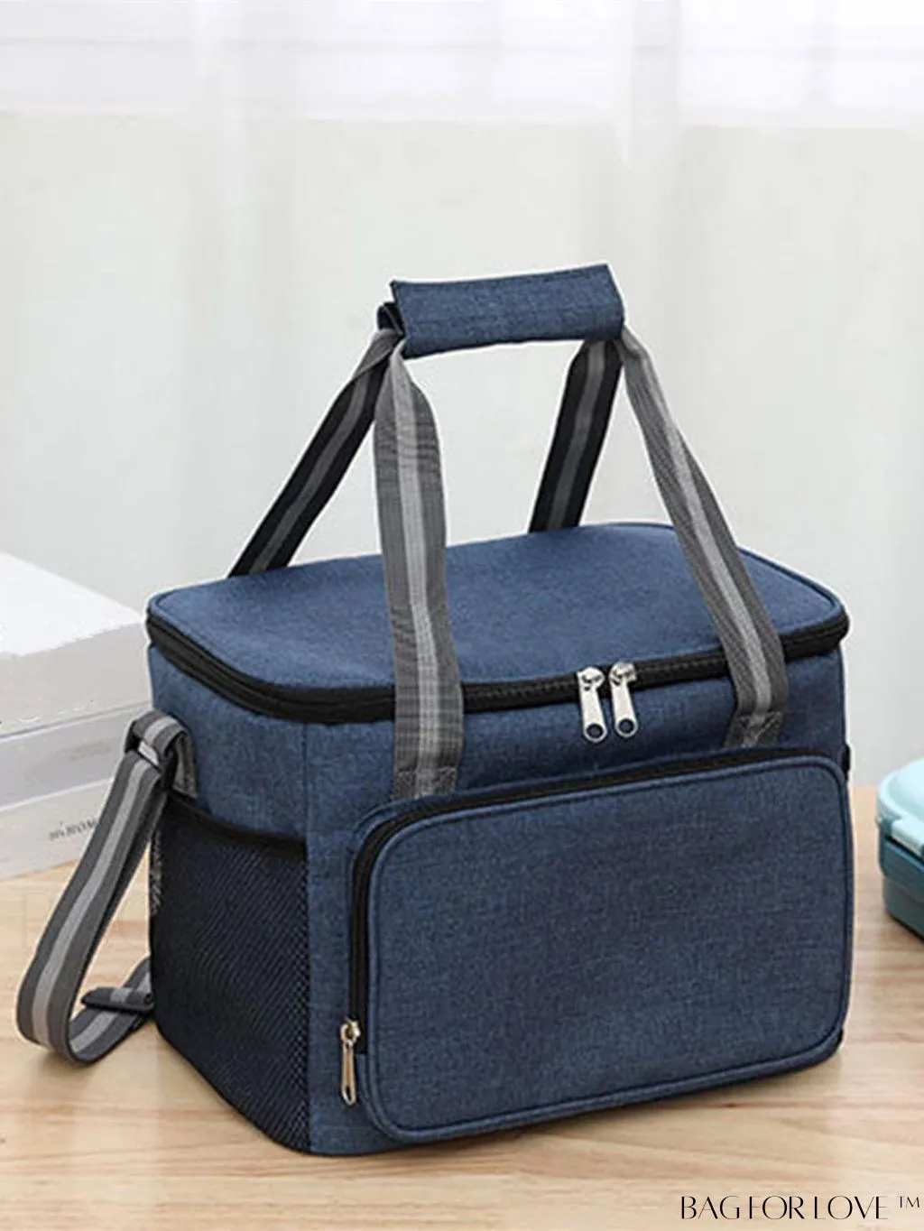 BagForLove - Portable Insulated Lunch Bag - Durable, Waterproof, & Stylish - Perfect for Office, Picnic, or Travel